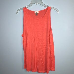 Coral color tank top